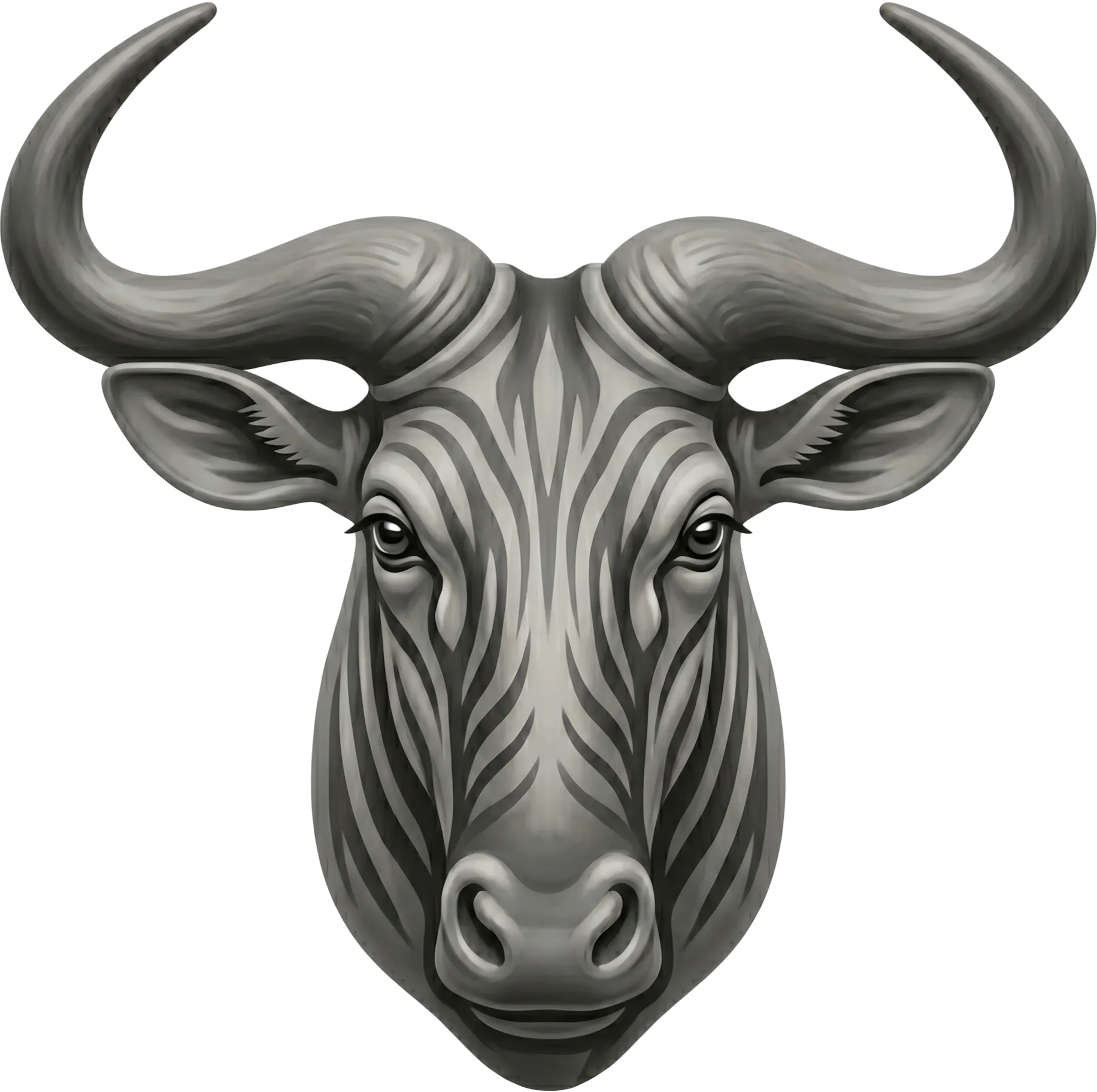 SiliconBeest Logo - a wildebeest with silicon on it