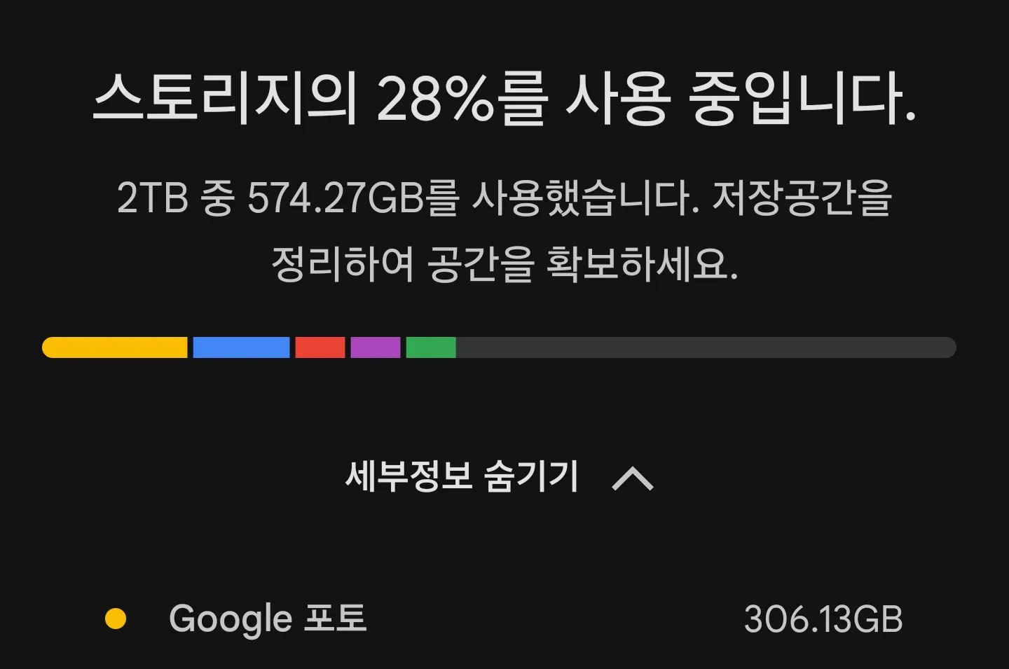 구글 포토 306.13GB